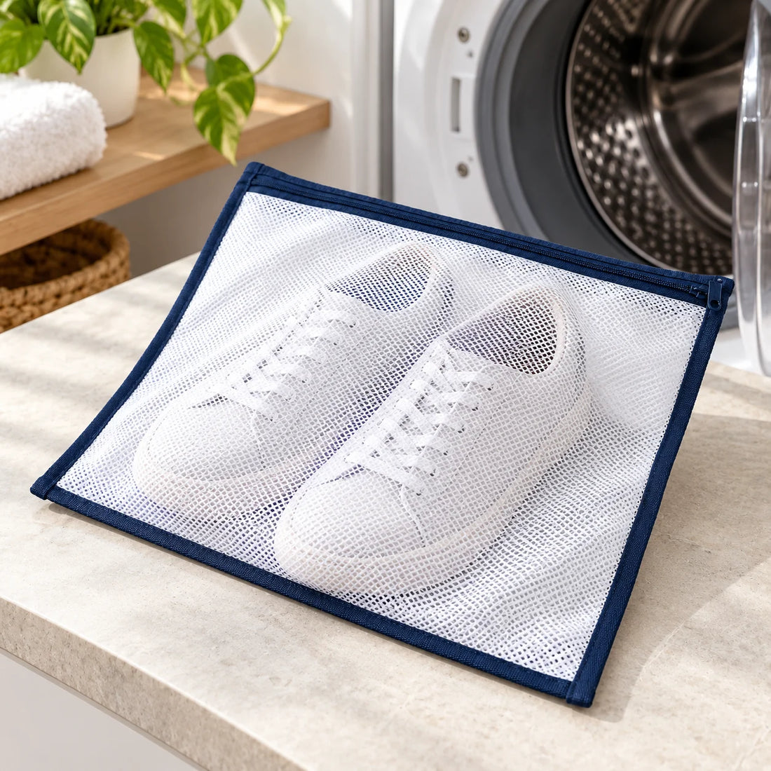 Mesh Footwear Wash Bag — feature view