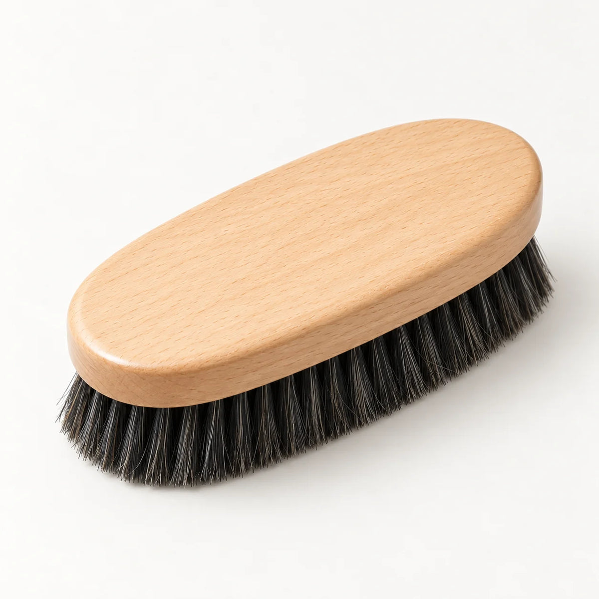 Wood-Back Shoe Brush — overview view