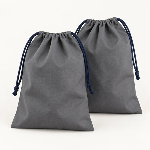 Drawstring Shoe Bag Pair — hero view
