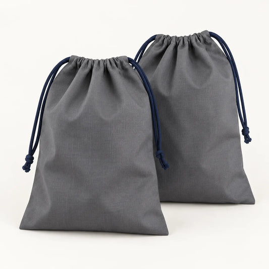 Drawstring Shoe Bag Pair — hero view
