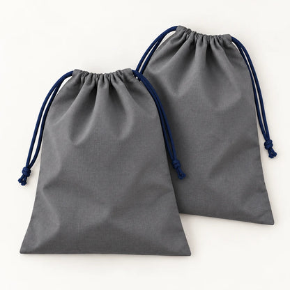Drawstring Shoe Bag Pair — overview view