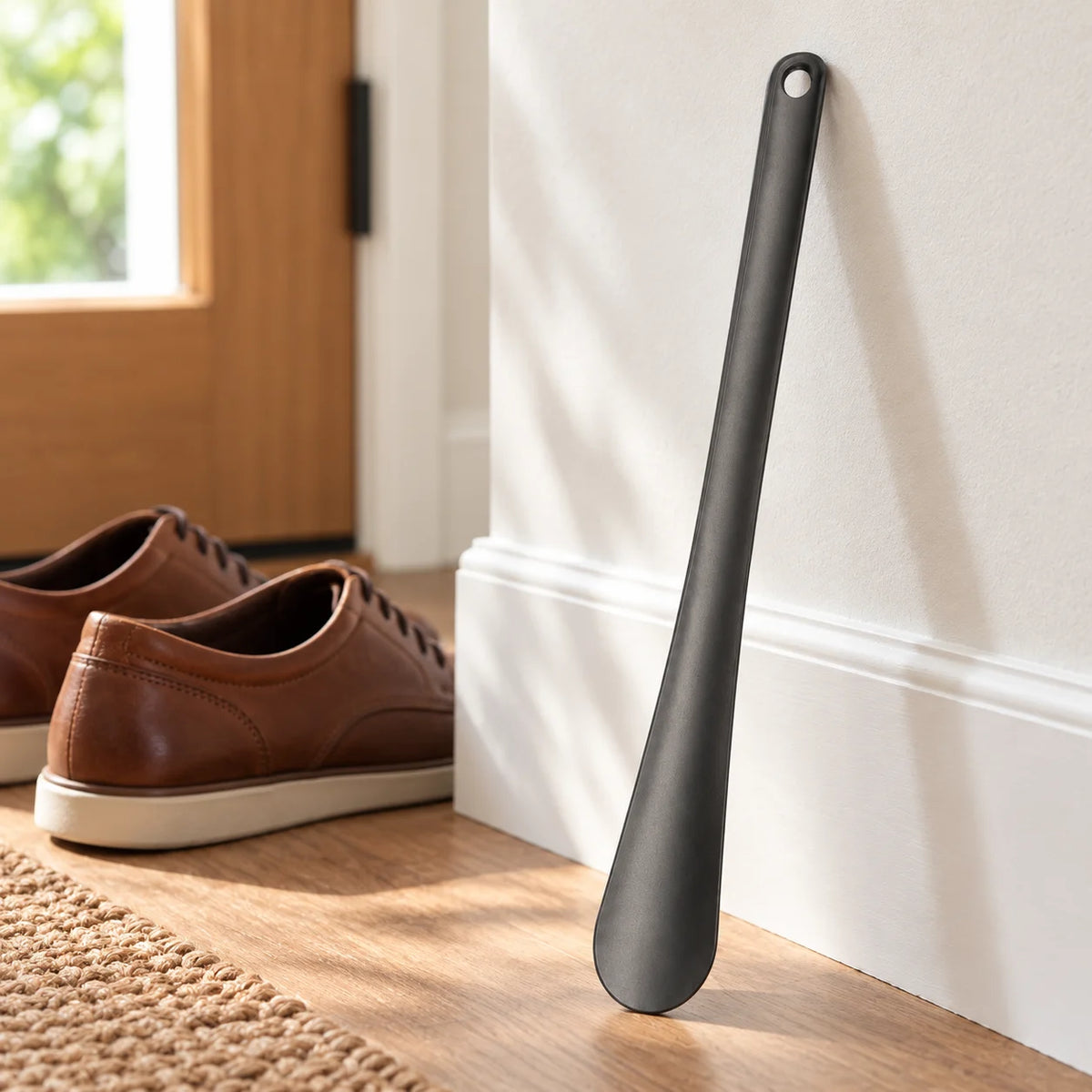 Long-Handle Shoe Horn — lifestyle view