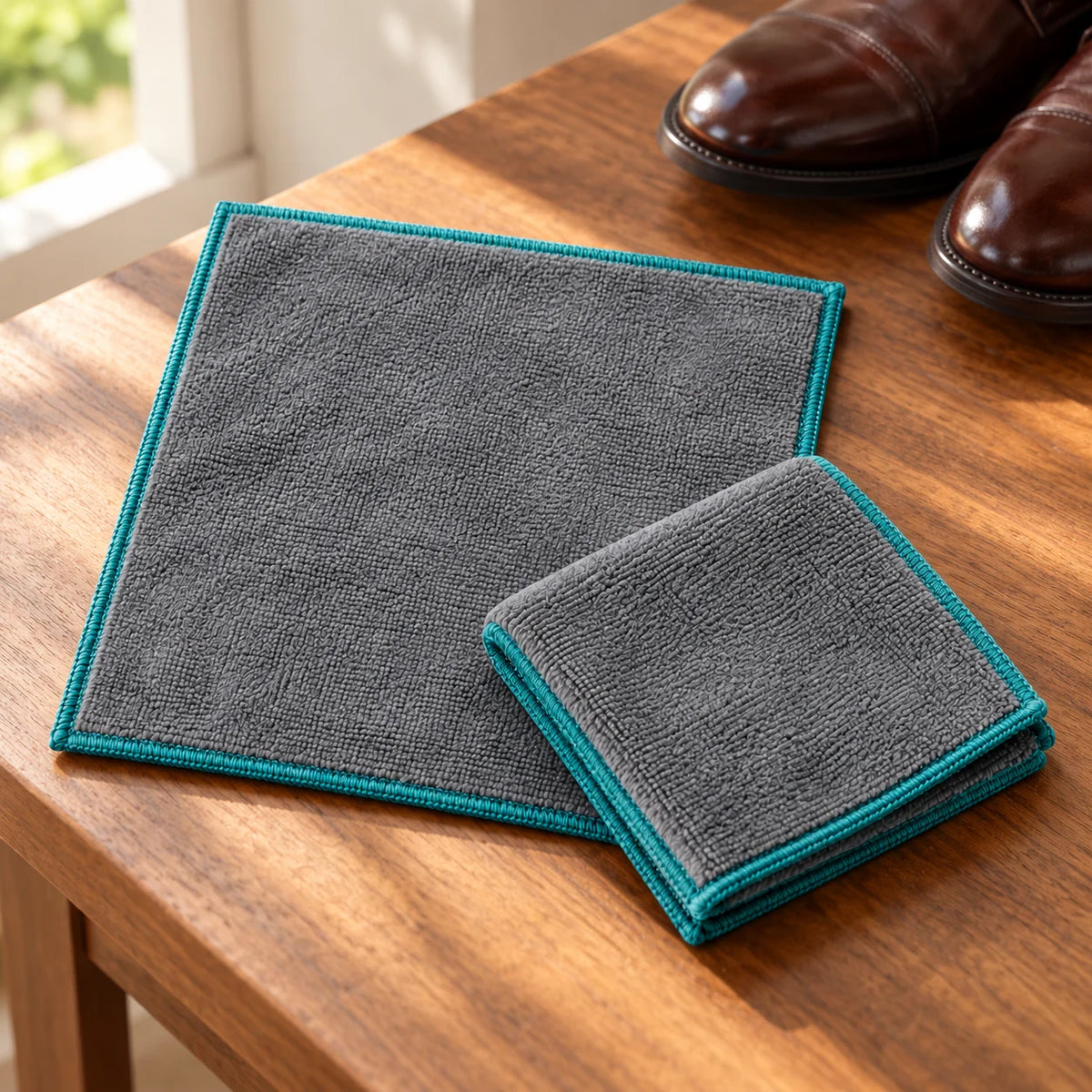 Microfiber Care Cloth Pair — lifestyle view