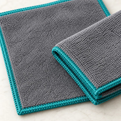Microfiber Care Cloth Pair — detail view