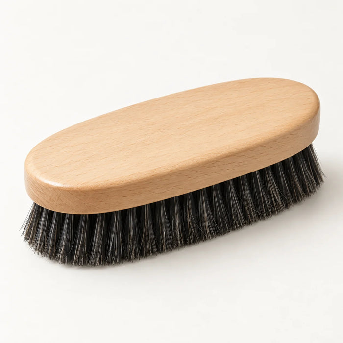 Wood-Back Shoe Brush — hero view